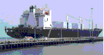 The MV SSG Edward A. Carter, Jr., awaits loading at MOTSU..gif