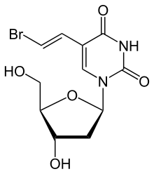 Brivudine - Brivudin.svg