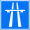North Korean Road sign (Motorway or Expressway Ahead A).svg