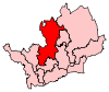 A fairly large constituency, stretching from the centre of the county northwards.