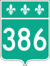 Route 386 shield