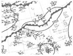 Hurricane Eleven analysis 13 Oct 1945.jpg