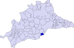 Benalmádena shown within Málaga
