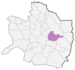 Location of Fariman County in Razavi Khorasan province