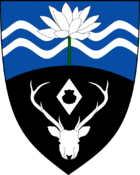 Lucy Cavendish College heraldic shield