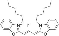 Dihexyloxacarbocyanine iodide.png