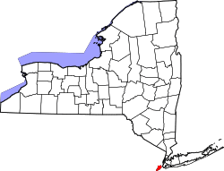 Location within the state of New York