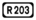 R203 Regional Route Shield Ireland.png
