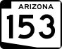 State Route 153 marker