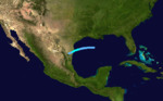 1910 Atlantic tropical storm 2 track.png