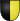 Party per pale sable and or.svg