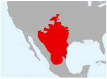 Anaxyrus debilis range map.png