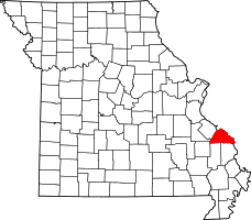 Location of Perry County
