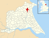 Harpham UK parish locator map.svg