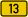 Bundesstraße 13 number.svg