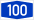 Bundesautobahn 100 number.svg