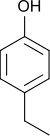 P-Ethylphenol.svg