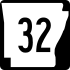 Highway 32 marker