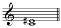 Augmented third on C.png