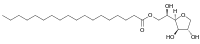 Sorbitan monostearate.svg