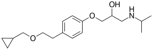 Betaxolol structure.svg