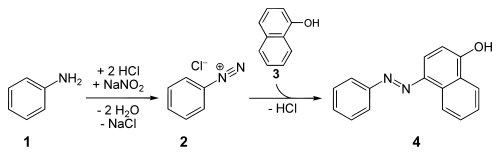 Organol brown synthesis