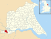 Rawcliffe, East Riding of Yorkshire UK parish locator map.svg
