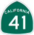 State Route 41 marker