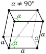 Rhombohedral, D-centered