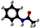 Acetanilide Ball and Stick.png