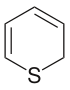 Structure of Thiopyran