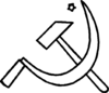 Indian Election Symbol Hammer Sickle and Star.png