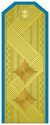 Rank insignia of Генерал-майор of the Bulgarian Air forces.png