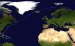 1932 Bahamas hurricane track.png