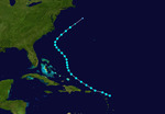 1943 Atlantic tropical storm 2 track.png