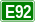 Tabliczka E92.svg