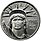1998 Tenth Ounce American Platinum Eagle (obverse).jpg