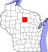 State map highlighting Lincoln County
