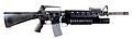 M16A2 Rifle with M203 Grenade Launcher (7414627064).jpg