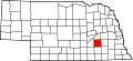 State map highlighting York County