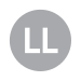 Slate gray "LL" train symbol in use from 1979 to 1985