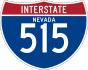Interstate 515 marker