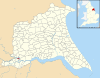 Hook, East Riding of Yorkshire UK parish locator map.svg