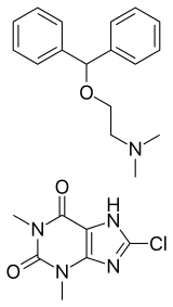 Dimenhydrinate.svg