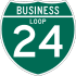 Interstate 24 Business marker