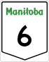 Provincial Trunk Highway 6 shield