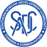 Logo of List Communauté de développement d'Afrique australe  (French) Comunidade para o Desenvolvimento da África Austral  (Portuguese) Suider-Afrikaanse Ontwikkelingsgemeenskap  (Afrikaans) Jumuiya ya Maendeleo ya Nchi za Kusini mwa Afrika  (Swahili)