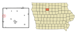 Location of Bradgate, Iowa