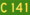 Australian Alphanumeric State Route C141.png