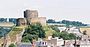 Launceston, castle over rooftops - geograph.org.uk - 571483.jpg